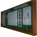 木製櫥窗式公佈欄(1)